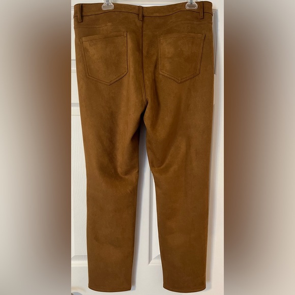 NEW J. Jill Faux Suede Pants Sz 14 - Picture 5 of 6